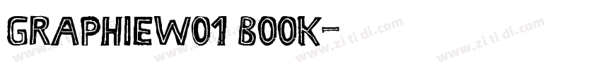 GraphieW01 Book字体转换